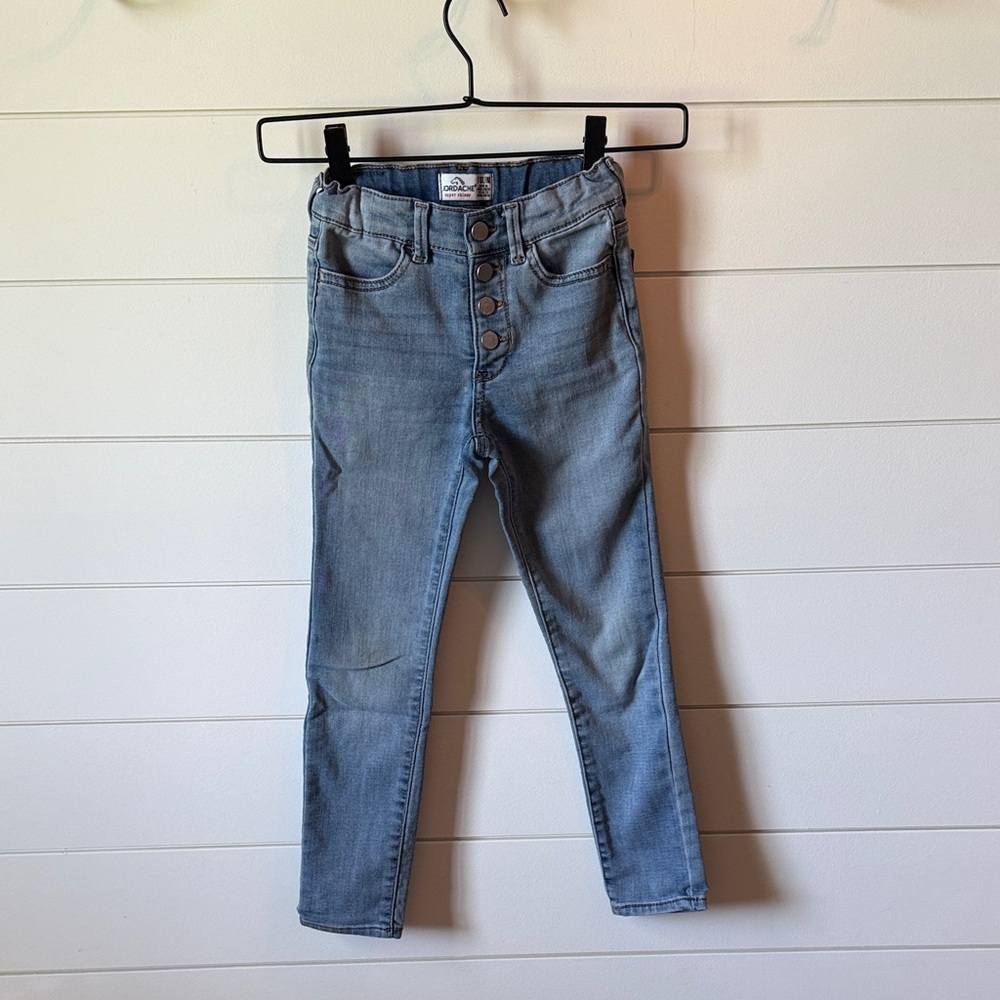 Jordache Light Blue Button-Fly Jeans